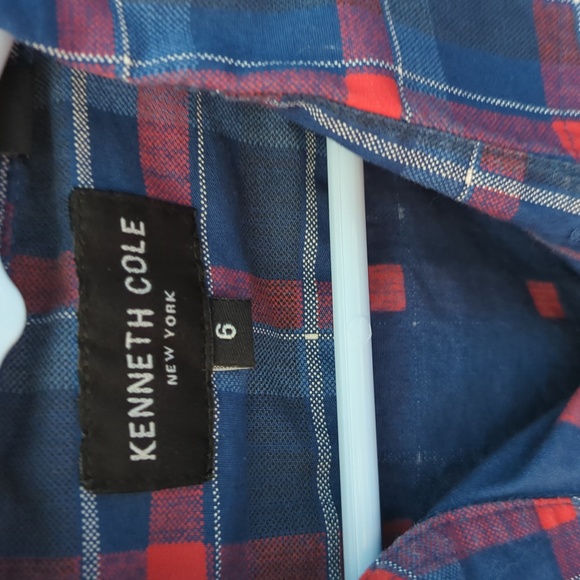 Kenneth Cole button down shirt size 6 - Picture 2 of 4